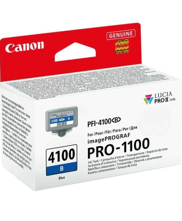 Canon Ink PFI-4100B 80ml Blue 6786C001