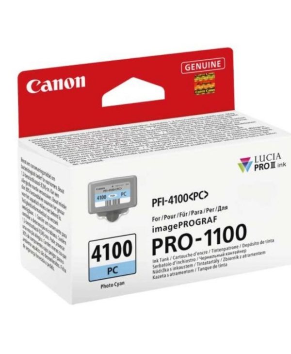 Canon Ink PFI-4100PC 80ml Photo Cyan 6781C001