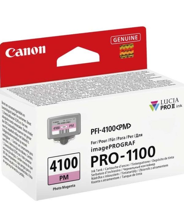 Canon Ink PFI-4100PM 80ml Photo Magenta 6782C001