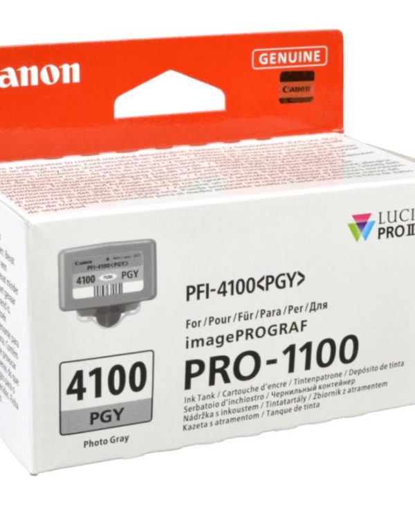 Canon Ink PFI-4100PGY 80ml Photo Grey 6784C001