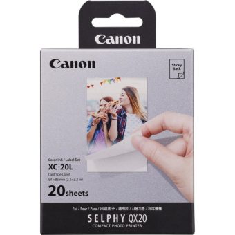 Canon XC-20L Color Ink & Sticker Set 20prints 54x85mm 6755C002AA