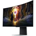 Samsung Odyssey G8 G85SD 34" UWQHD OLED 175Hz 0.03ms Curved Gaming Monitor Silver LS34DG850SUXDU - Image 2