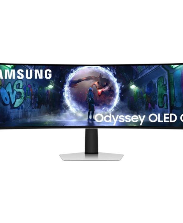 Samsung Odyssey G9 G93SD 49" DQHD OLED 240Hz 0.03ms Curved Gamung Monitor Silver LS49DG934SUXEN
