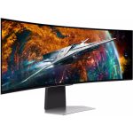 Samsung Odyssey G9 G95SC 49" DQHD OLED 240Hz 0.03ms Curved Gaming Monitor Silver (2023) LS49DG950SUXDU - Image 2