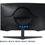 Samsung Odyssey G55C 26.9" WQHD VA 165Hz 1ms Curved Gaming Monitor Black LS27CG552EUXEN - Image 12