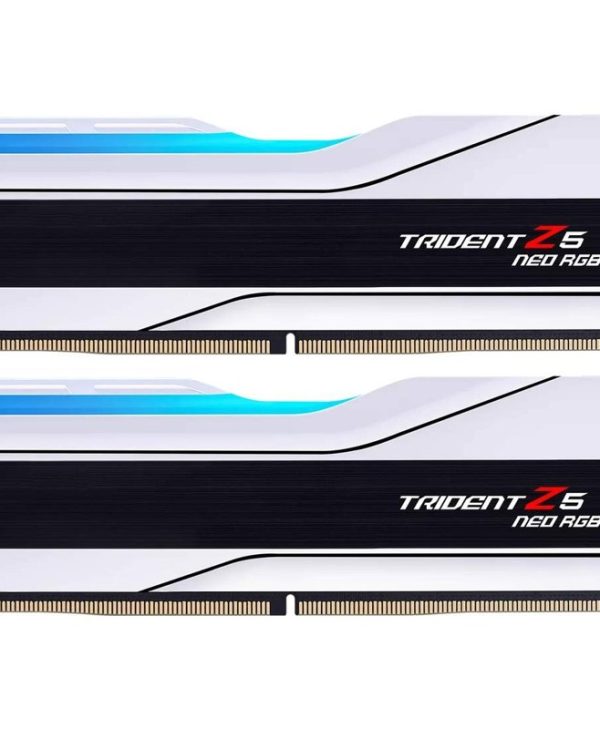 G.Skill Trident Z5 Neo RGB 64GB (2x32GB) DDR5 6000MT/S CL30 Silver F5-6000J3036G32GX2-TZ5NRW