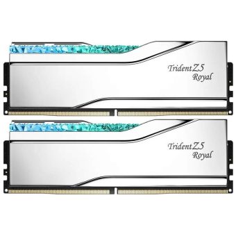 G.Skill Trident Z5 Royal 32GB (2x16GB) DDR5 6400MT/S CL30 Silver F5-6400J3039G16GX2-TR5S