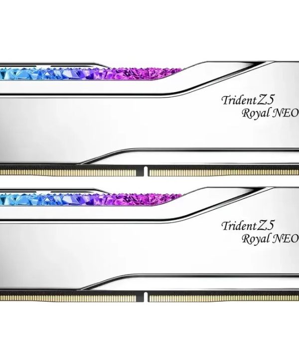 G.Skill Trident Z5 Royal Neo 32GB (2x16GB) DDR5 6000MT/S CL28 Silver F5-6000J2836G16GX2-TR5NS