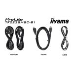 Iiyama Prolite TF2238MSC-B1 21.5" Full HD IPS Singage Touch Monitor Black TF2238MSC-B1 - Image 10