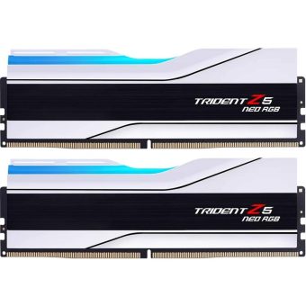 G.Skill Trident Z5 Neo RGB 32GB (2x16GB) DDR5 6000MT/S CL28 White F5-6000J2836G16GX2-TZ5NRW