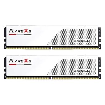 G.Skill Flare X5 64GB (2x32GB) DDR5 6000MT/S CL36 White F5-6000J3636F32GX2-FX5W