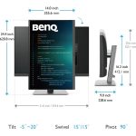 BenQ RD240Q 24.1" WQXGA IPS Coding Monitor 9H.LLXLA.TBE - Image 9