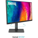 BenQ PD2706QN 27" WQHD IPS Design Monitor Black 9H.LNDLA.TBE - Image 2