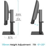 BenQ PD2706QN 27" WQHD IPS Design Monitor Black 9H.LNDLA.TBE - Image 4