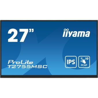 Iiyama ProLite T2755MSC-B1 27" FHD IPS Touch Singage  Monitor Black T2755MSC-B1