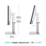 BenQ PD2730S 27" UHD+ IPS Design Monitor White 9H.LN7LA.TBE - Image 4