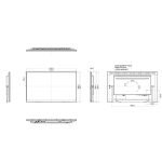 Iiyama ProLite T2755MSC-B1 27" FHD IPS Touch Singage  Monitor Black T2755MSC-B1 - Image 8