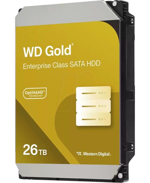 Western Digital Gold Enterprise 26TB 3.5" SATA III 512MB Cache WD261KRYZ