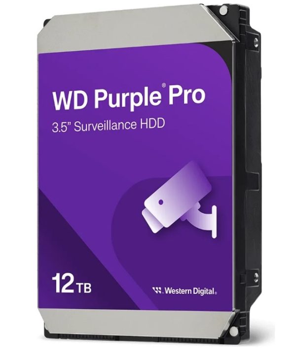 Western Digital Purple Pro 12TB 3.5" SATA III 512MB Cache WD122PURP