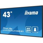 Iiyama ProLite LH4365UHSB-B1 43" UHD IPS Monitor Digital Signage Black LH4365UHSB-B1 - Image 4