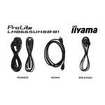 Iiyama LH8665UHSB-B1 86" UHD IPS Monitor Signage Profetional Use Black LH8665UHSB-B1 - Image 14