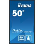 Iiyama ProLite LH5075UHS-B1AG 50" UHD IPS Monitor Singage Black LH5075UHS-B1AG - Image 2