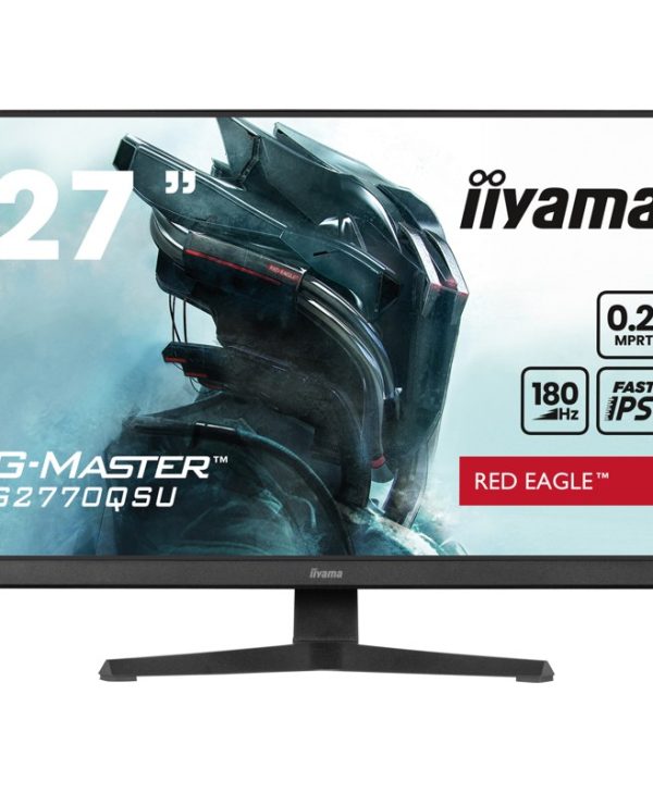 IIYAMA G-MASTER G2770QSU-B6 27" WQHD IPS Gaming Monitor Signage Black G2770QSU-B6