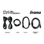 IIYAMA G-MASTER G2770QSU-B6 27" WQHD IPS Gaming Monitor Signage Black G2770QSU-B6 - Image 12