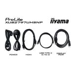 Iiyama ProLite XUB2797UHSNP-B1 27" UHD IPS KVM Monitor Signage Black XUB2797UHSNP-B1 - Image 13