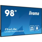 IIYAMA LH9875UHS-B2AG 98" UHD IPS Professional Digital Monitor Signage Black LH9875UHS-B2AG - Image 3