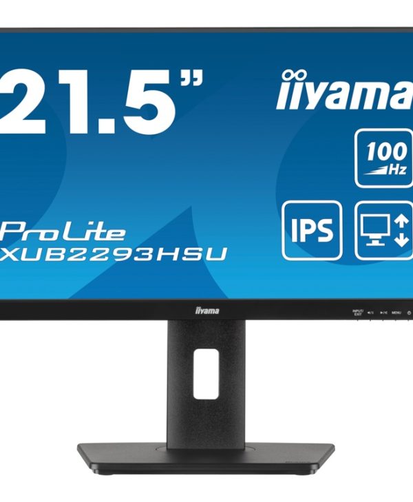 IIYAMA ProLite XUB2293HSU-B7 21.5" Full HD IPS Monitor Signage Black XUB2293HSU-B7