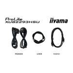IIYAMA ProLite XUB2293HSU-B7 21.5" Full HD IPS Monitor Signage Black XUB2293HSU-B7 - Image 13