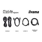 Iiyama XUB2797QSN-B2 27" QHD IPS Monitor Signage Black XUB2797QSN-B2 - Image 12