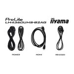 Iiyama LH4360UHS-B2AG 43" UHD Monitor Signage Black LH4360UHS-B2AG - Image 17