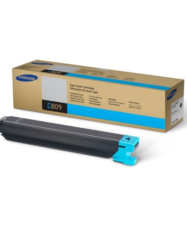 Samsung CLT-C809S Toner Cyan 15K Pgs SS567A