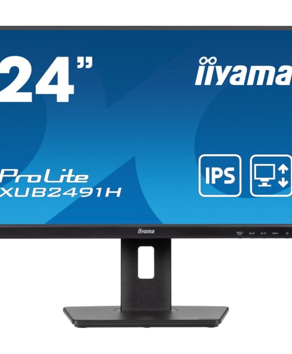 Iiyama ProLite XUB2491H-B1 23.8" Full HD IPS Monitor Black XUB2491H-B1