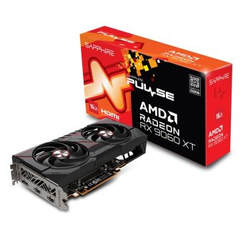 Sapphire Radeon RX 9060 XT Pulse Gaming 16GB GDDR6 Black 11350-03-20G