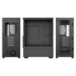 SuperCase Uriel 16A Series Tempered Glass A-RGB Midi-Case Black UR16A-G - Image 4