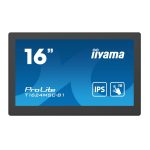 IIYAMA ProLite 15.6" Full HD IPS Touch Monitor Signage Black T1624MSC-B1 - Image 2