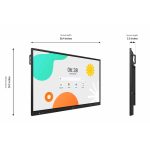 Samsung WA75F 75" Multi-Touch 4K UHD IPS Digital Signage Monitor Black LH75WAFWLGCXEN - Image 2