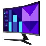 Samsung Essential S3 S27D396GAU 27" FHD Curved Business Monitor Black LS27D396GAUXEN - Image 3