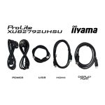 IIYAMA ProLite 27" 4K IPS Monitor Black XUB2792UHSU-B6 - Image 15