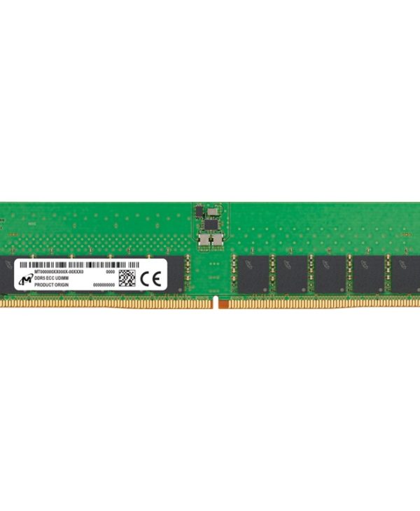 Crucial Micron 32GB DDR5-5600MT/S ECC UDIMM MTC20C2085S1EC56BR