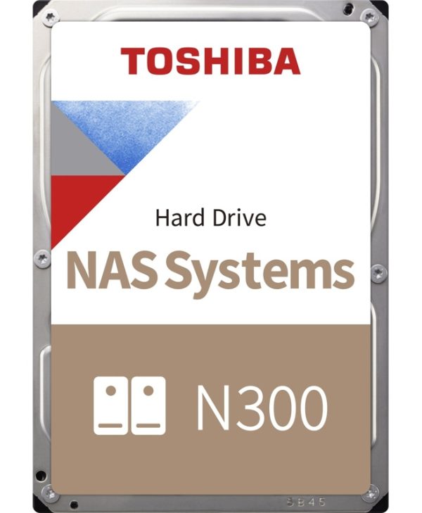 Toshiba N300 NAS Systems 22TB 3.5" SATA III 512MB Cache HDWG62CUZSVA
