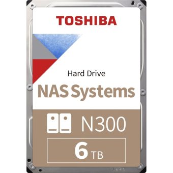 Toshiba N300 NAS Systems 6TB 3.5" SATA III 512MB Cashe MN10ADA600S
