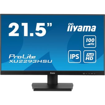 IIYAMA ProLite 21.5" Full HD IPS Monitor Black XU2293HSU-B7