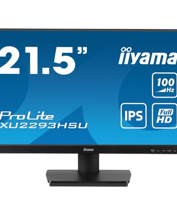 IIYAMA ProLite 21.5" Full HD IPS Monitor Black XU2293HSU-B7