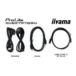 Iiyama ProLite 27" QHD IPS Monitor White XUB2797QSU-W2 - Image 12