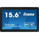 IIYAMA Prolite 15.6" Full HD IPS Touch Monitor Black TF1633MSC-B1