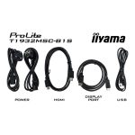 IIYAMA Prolite 19" SXGA IPS  Touch Monitor Black T1932MSC-B1S - Image 18